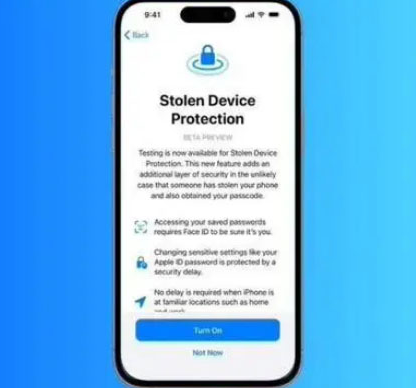 峨边苹果授权维修店分享被盗设备保护功能开启方法 